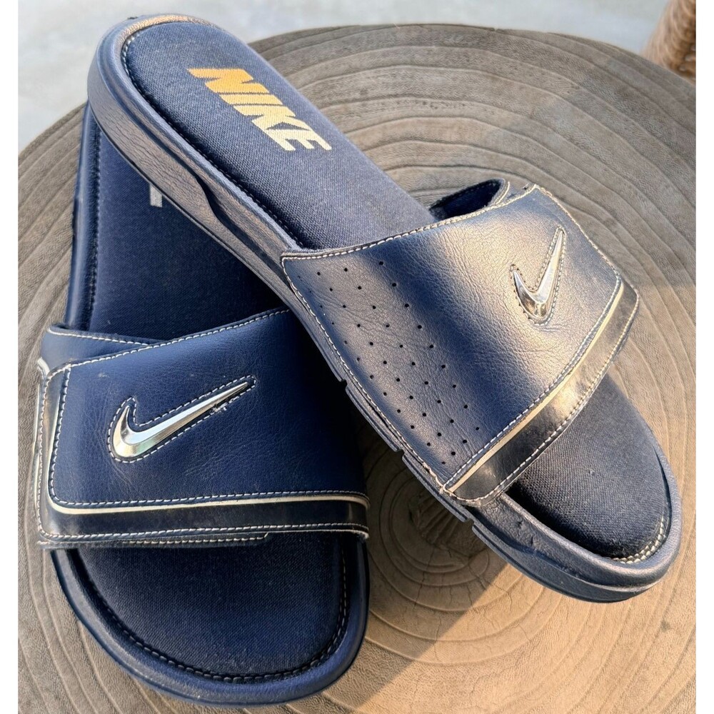Nike Comfort Slide 2 Sandals Slippers Men’s Size 10 Blue 415205-400